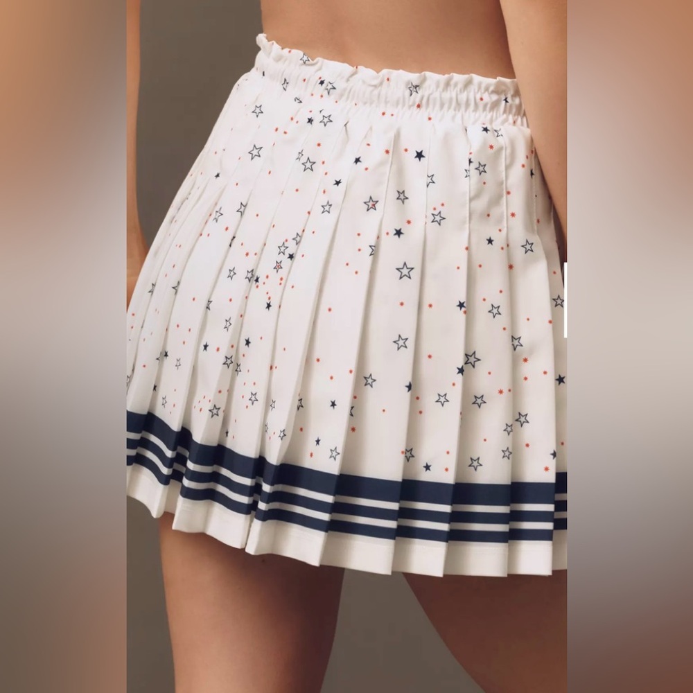 THE UPSIDE STELLARUM VALETTA PLEATED MINI SKIRT - Picture 2 of 4